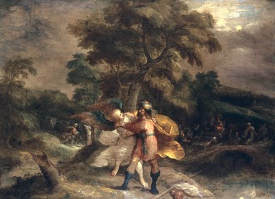 Jacob y el Ángel de Frans II Francken